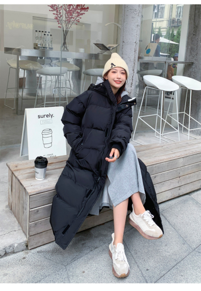 Women’s Down Coat Elegant Long