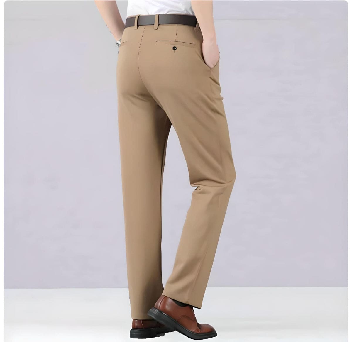 Men's Slim-fit Stretch Trousers