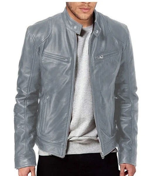 Men’s Leather Jacket Timeless Design