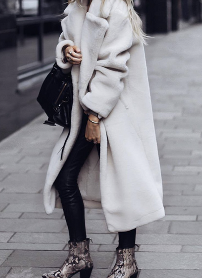 Women’s Oversized Teddy Coat