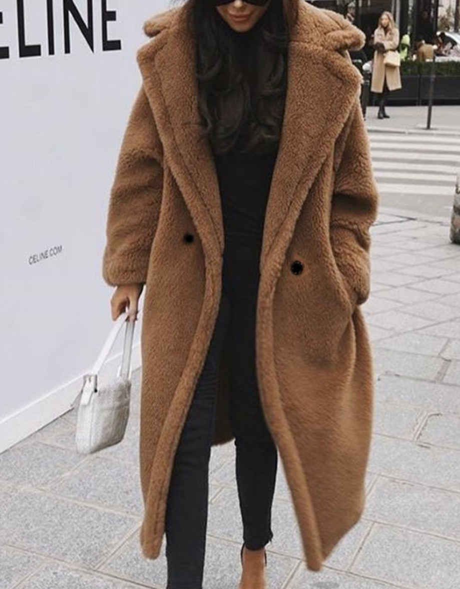 Women’s Oversized Teddy Coat