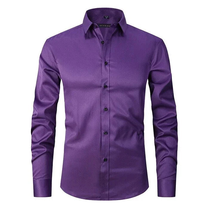 Men’s Slim Fit Stretch Shirt