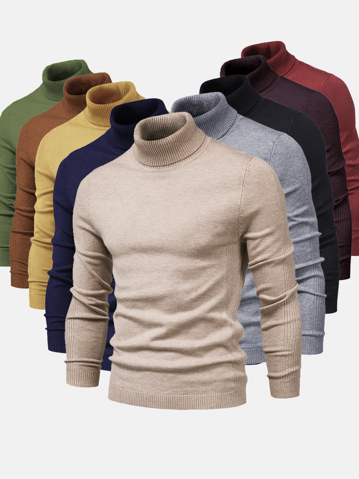 Men’s Turtleneck Sweater Timeless Design