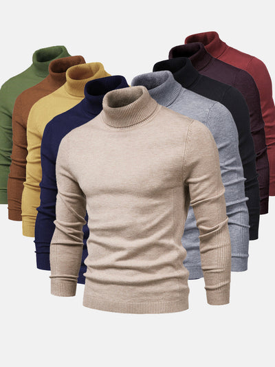 Men’s Turtleneck Sweater Timeless Design