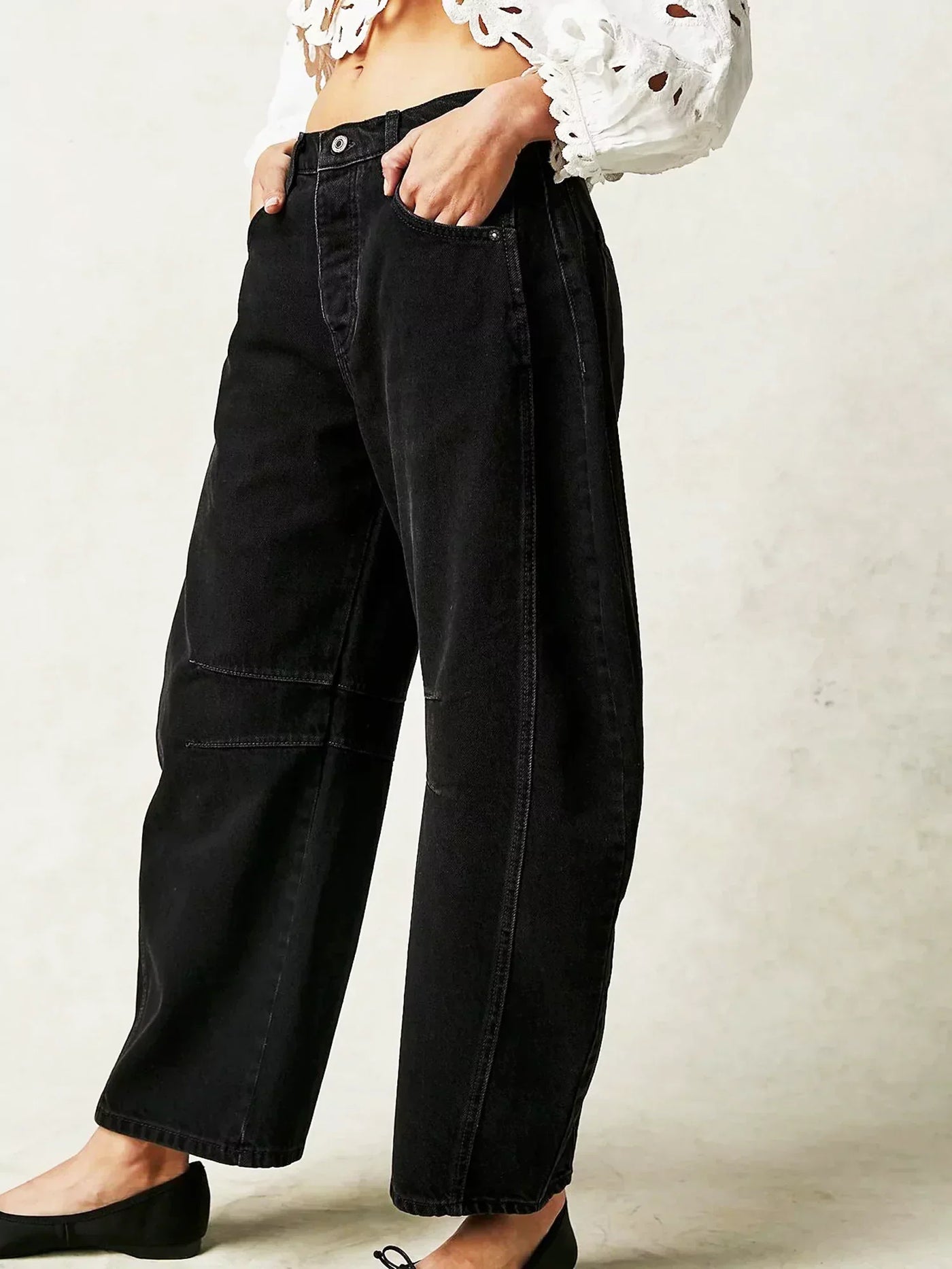 Women’s Wide-leg Barrel Jeans