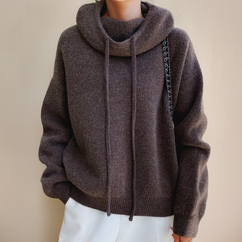 Women’s High-neck Hoodie Relaxed Fit