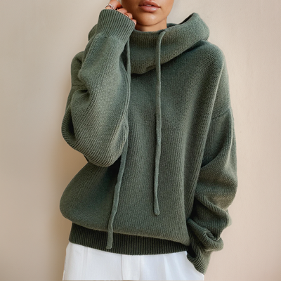 Women’s High-neck Hoodie Relaxed Fit