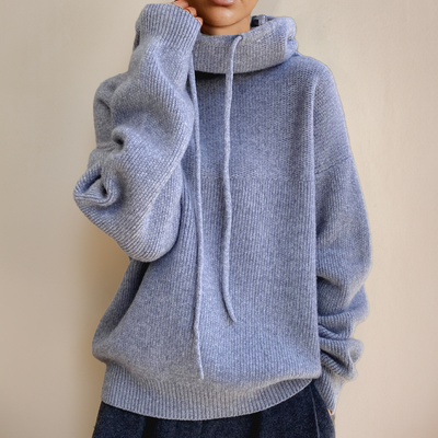 Women’s High-neck Hoodie Relaxed Fit