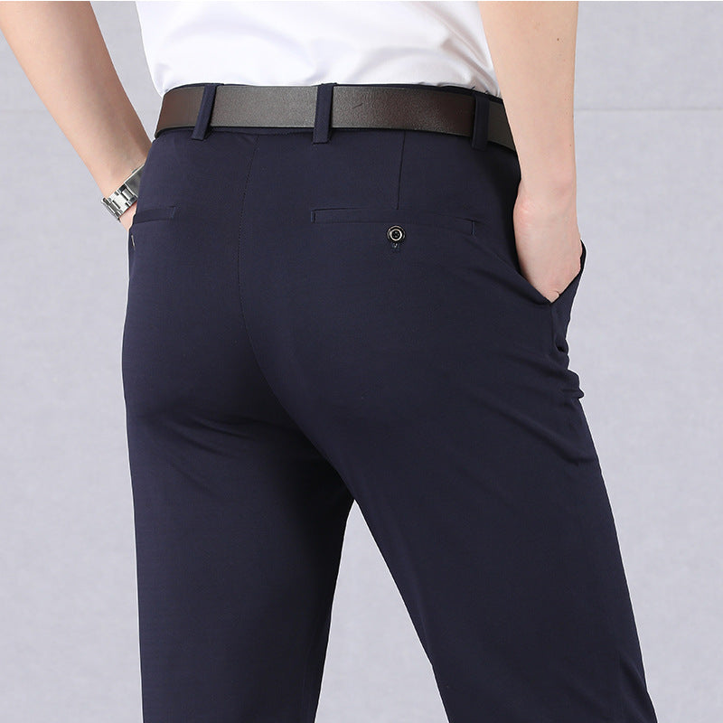 Men's Slim-fit Stretch Trousers