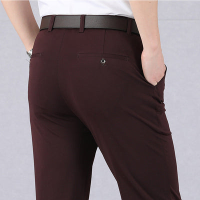 Men's Slim-fit Stretch Trousers
