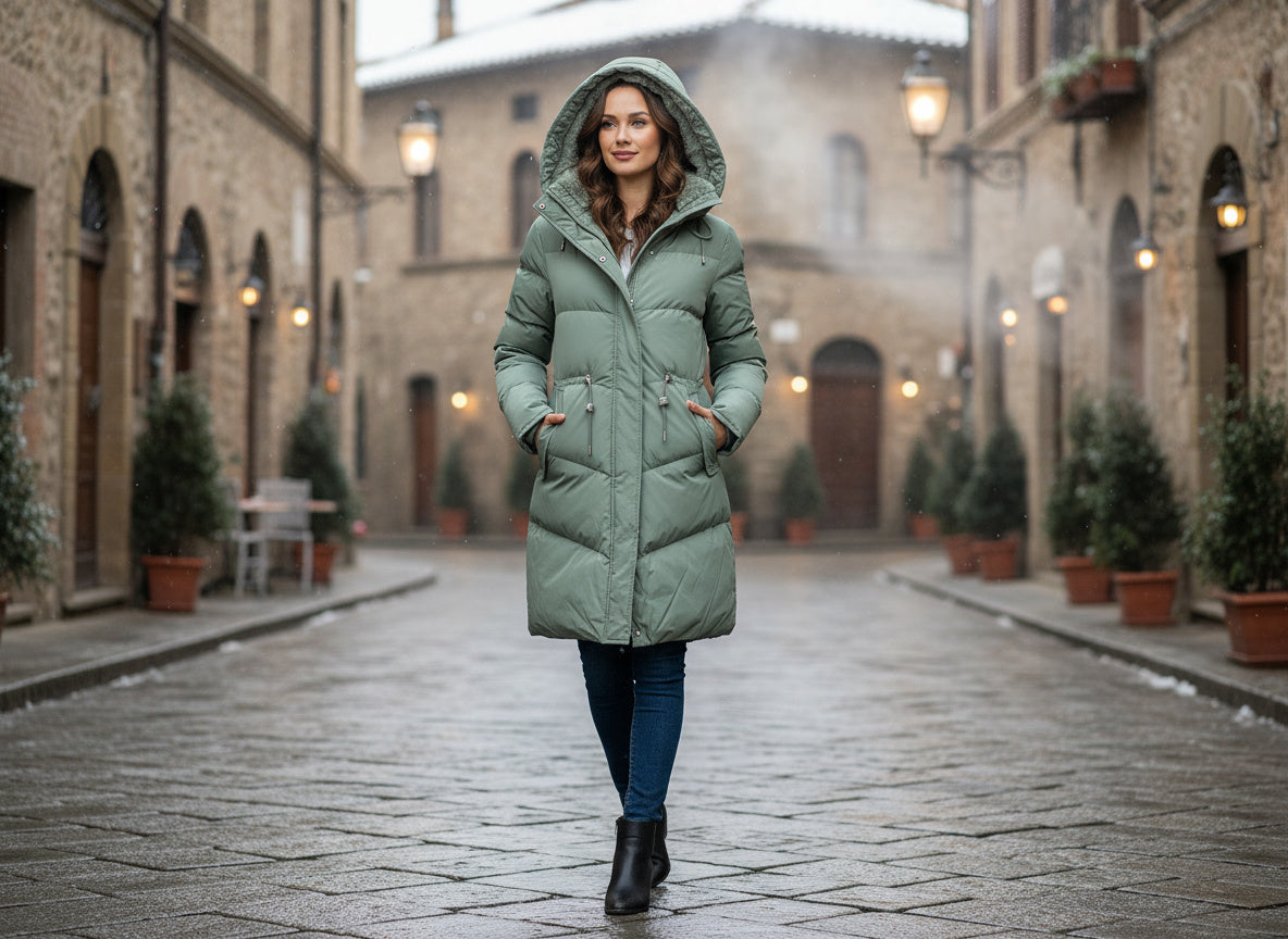 Women’s Insulated Coat Timeless Elegance