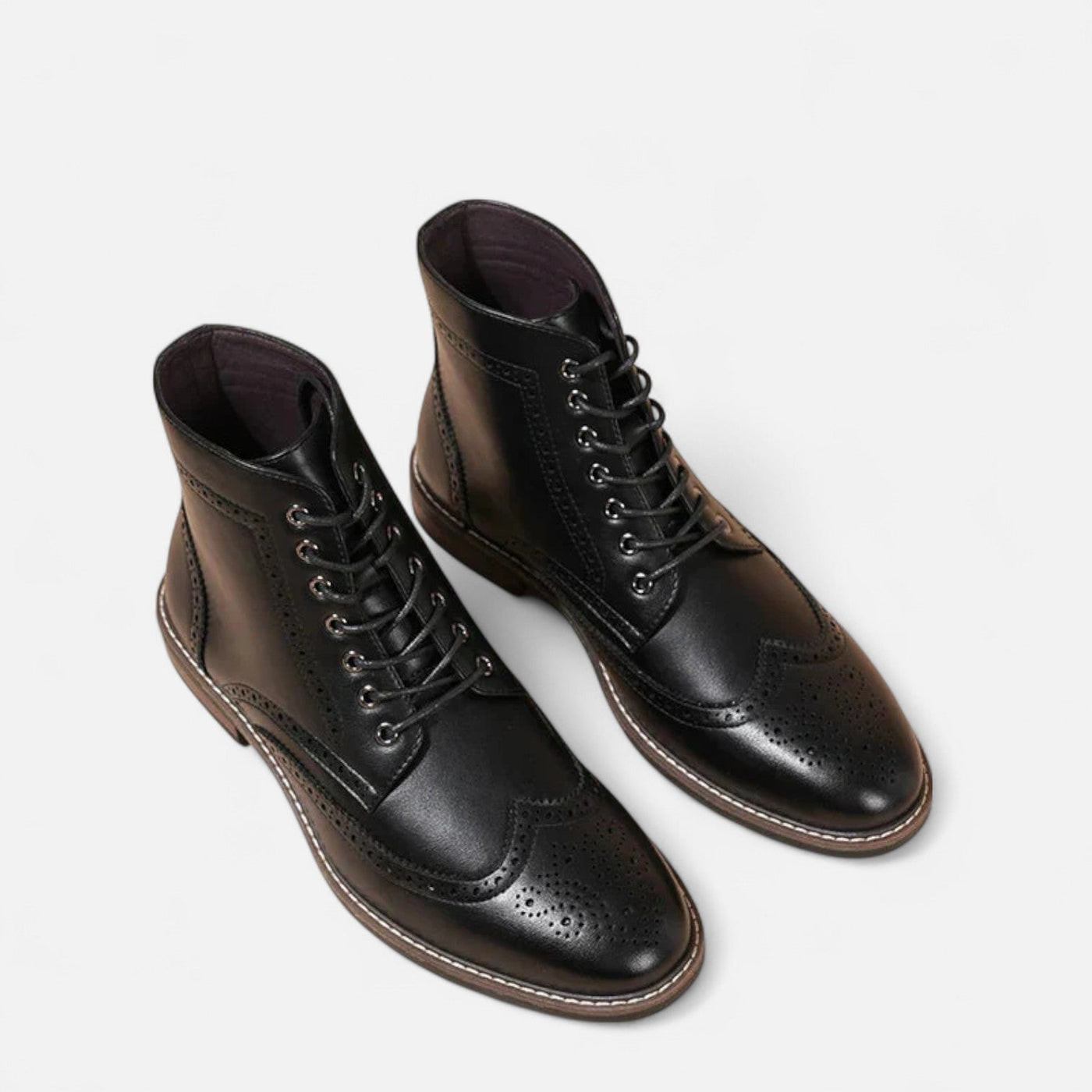 Men’s Italian Leather Boots Refined Design