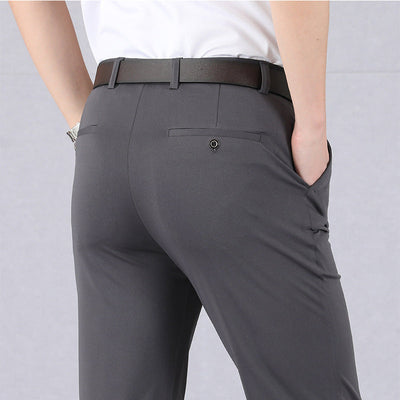 Men's Slim-fit Stretch Trousers