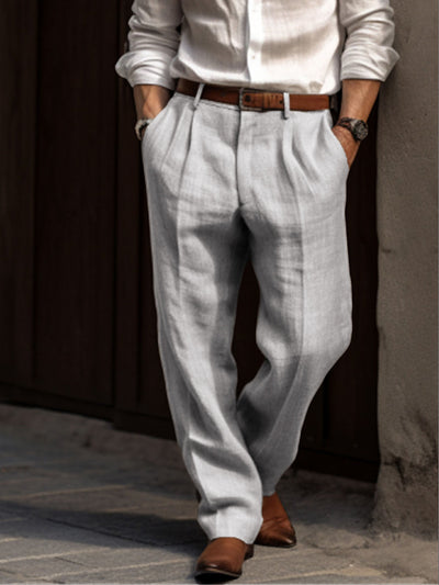 Men’s Pleated Trousers Timeless Style