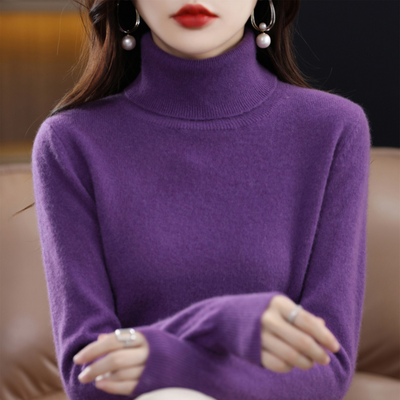 Women’s Cashmere Turtleneck Classic